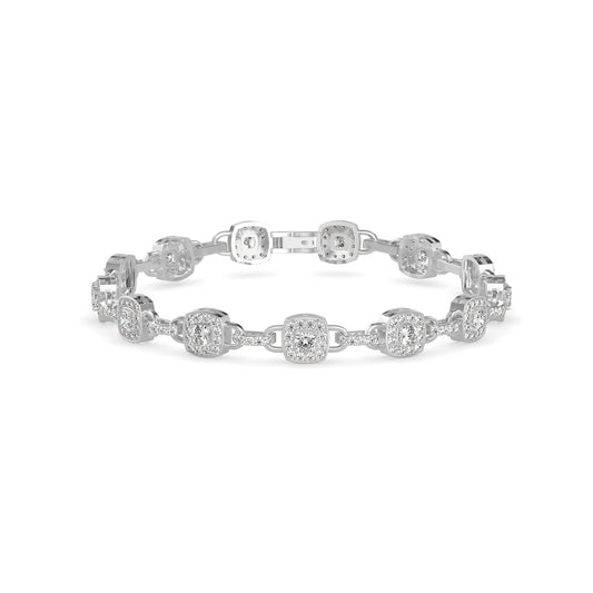 Astral Diamond Bracelet-Silver