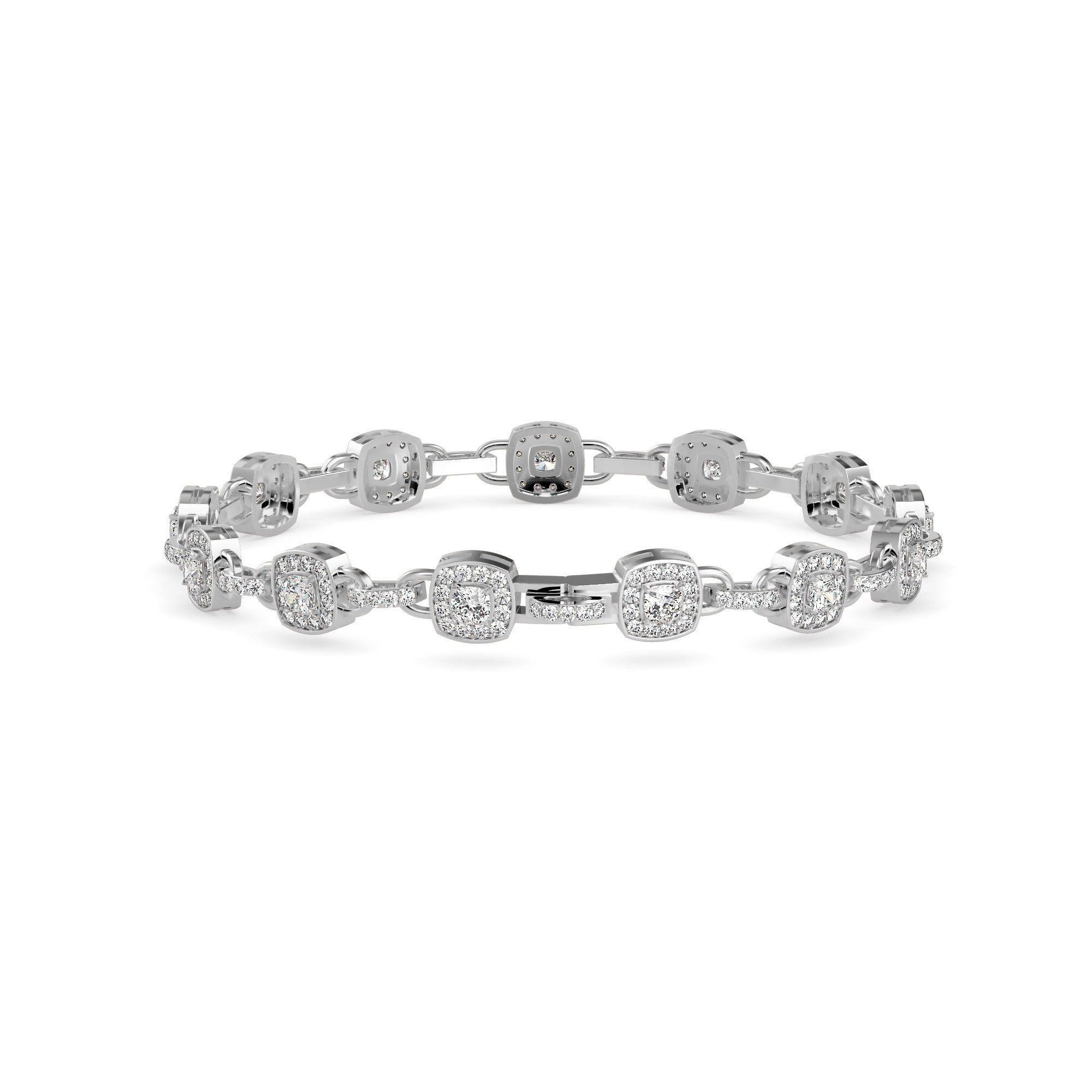 Astral Diamond Bracelet-Silver