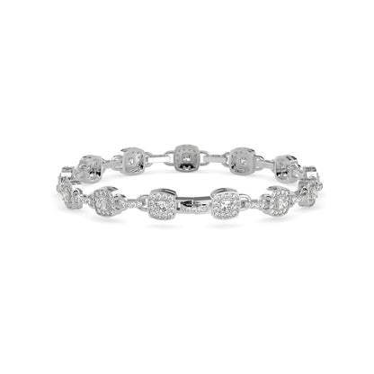 Astral Diamond Bracelet-Silver
