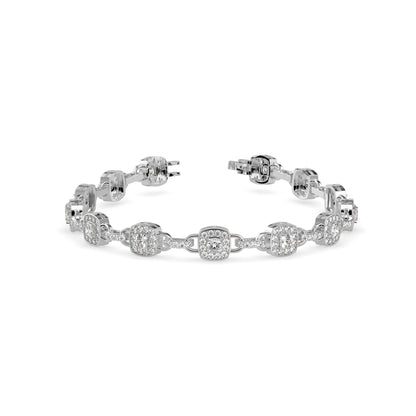 Astral Diamond Bracelet-Silver