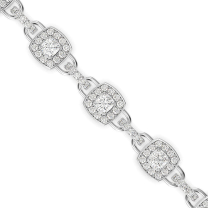 Astral Diamond Bracelet-Silver