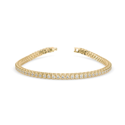Orana Tennis Diamond Bracelet-Golden