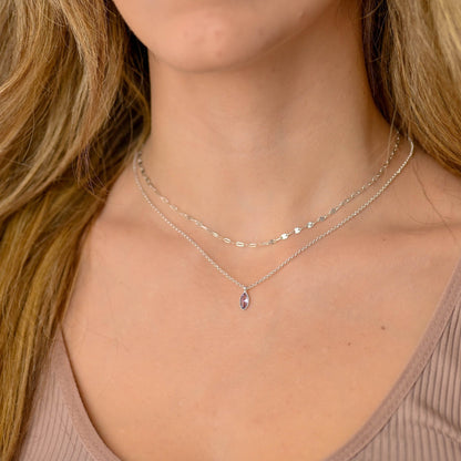 Glima Layered Sterling Silver Necklace Set