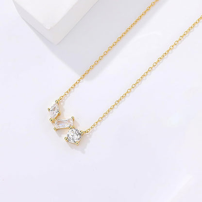 Glima Floating Diamond Necklace – Dainty Solitaire Gift for Her