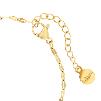 Glima Gemstone Bracelet – Dainty Gold Stainless Steel Minimalist Jewelry