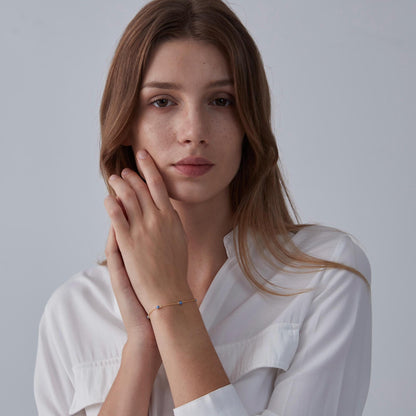 Glima Turkish Evil Eye Bracelet – Sterling Silver Nazar Charm Gift