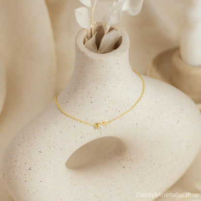 Glima Pearl & CZ Bracelet – Dainty 14K Gold Bridal Gift for Her