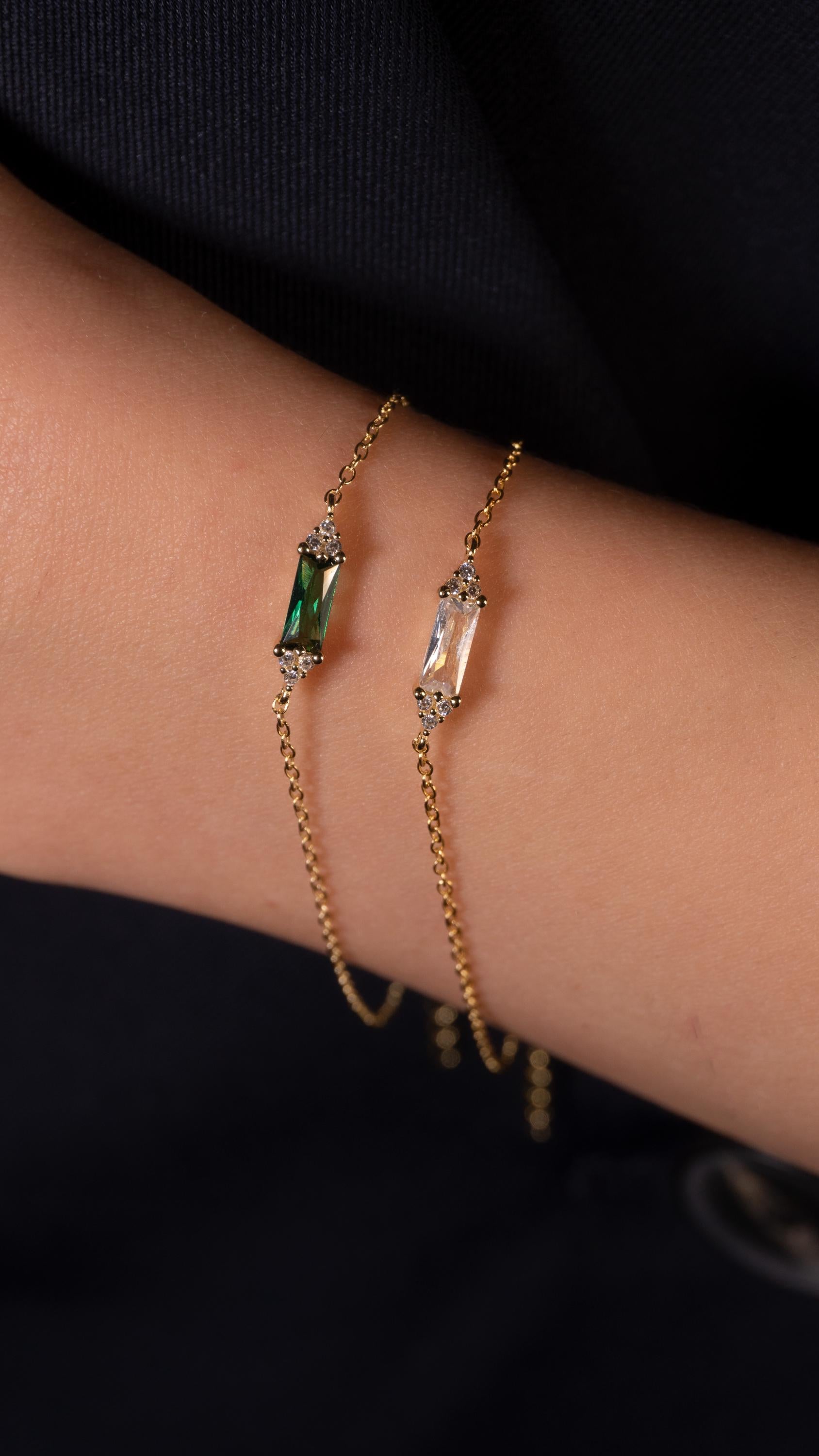 Glima Gold & Silver Charm Bracelet – Dainty Sterling Minimalist Jewelry