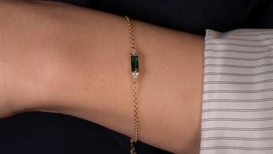 Glima Gold & Silver Charm Bracelet – Dainty Sterling Minimalist Jewelry