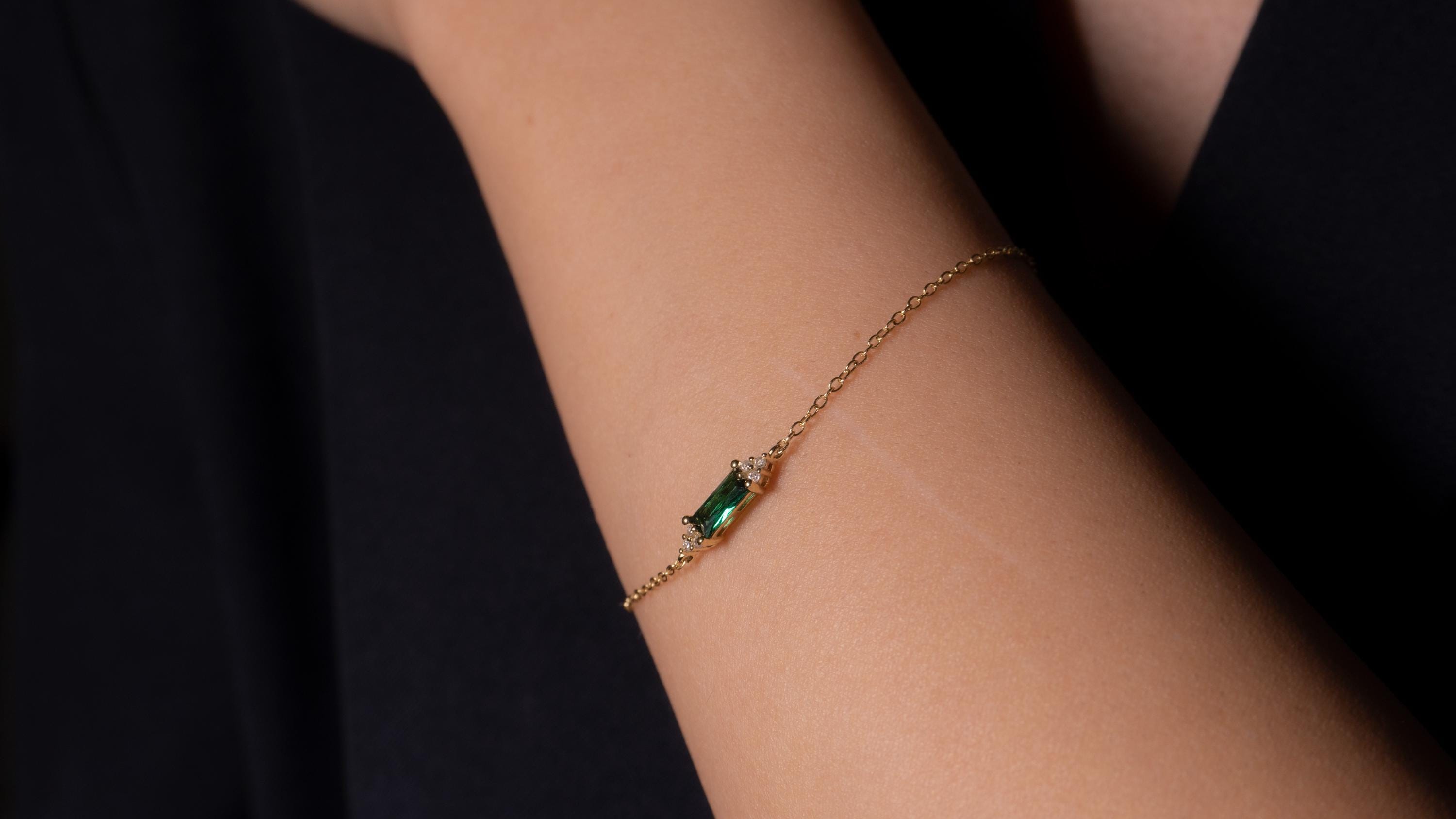 Glima Gold & Silver Charm Bracelet – Dainty Sterling Minimalist Jewelry