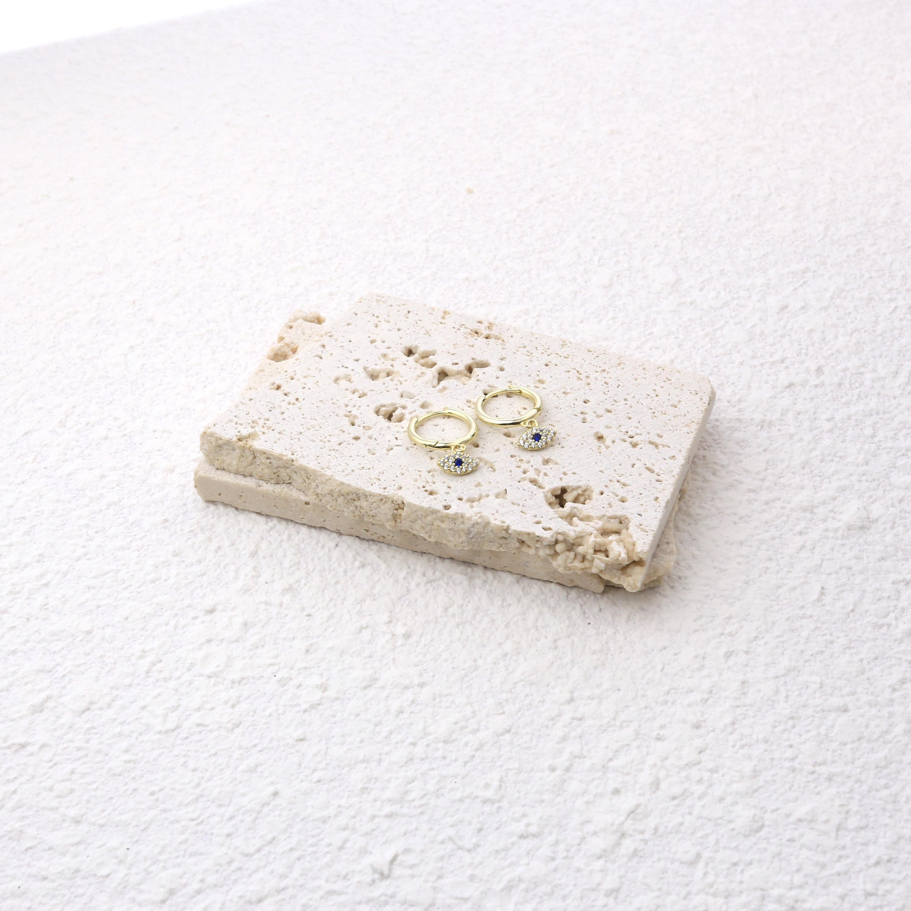 Glima Evil Eye Bracelet – 18K Gold Plated Sterling Silver Gift for Her