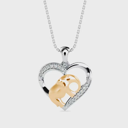 Imperial Diamond Pendant-Gold