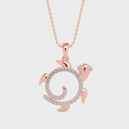 Admirer Diamond Light pendant-Rose Gold